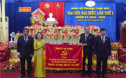 Xây dựng phường Châu Đốc là đô thị trung tâm vùng biên giới Tây Nam tỉnh An Giang