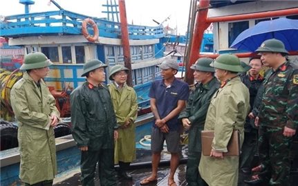 Thanh hóa huy động hơn 186.500 người sẵn sàng ứng phó bão số 5