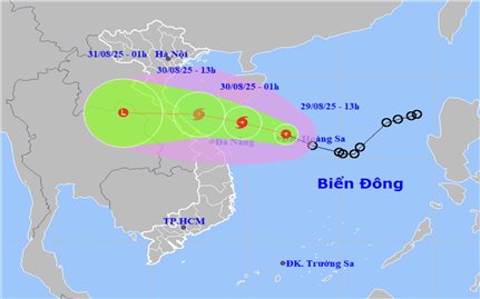 Áp thấp nhiệt đới mạnh lên thành bão vào tối nay, Bắc và Trung Bộ cao điểm mưa