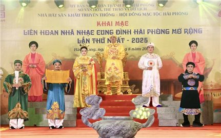 Khai mạc Liên hoan Nhã nhạc Cung đình Hải Phòng mở rộng