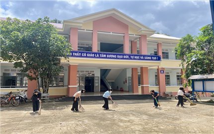 Ghi ở các xã biên giới Gia Lai trước thềm năm học mới