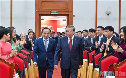 Tổng Bí thư Tô Lâm dự Đại hội đại biểu Đảng bộ Văn phòng Trung ương Đảng nhiệm kỳ 2025-2030