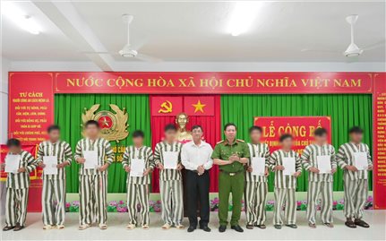 Đặc xá dịp Quốc khánh 2/9: Trao cơ hội làm lại cuộc đời