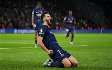 Champions League: PSG khởi đầu hoàn hảo, thắng đậm Atalanta 4-0