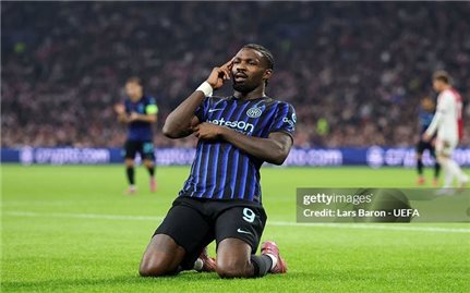 Champions League: Marcus Thuram lập cú đúp, Inter Milan hạ gục Ajax ngay tại Amsterdam