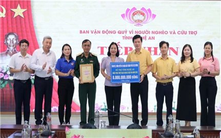 TP. Hồ Chí Minh hỗ trợ Nghệ An 8 tỷ đồng để khắc phục hậu quả bão lụt