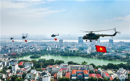 Cờ in máu chiến thắng mang hồn nước