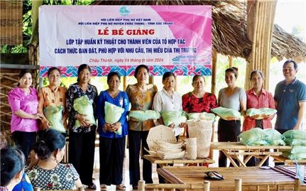 Dự án 8 tại Cần Thơ: Tiếp sức để phụ nữ vươn lên thoát nghèo bền vững
