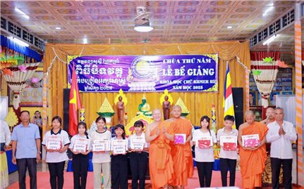 Thượng tọa Danh Nâng, người giữ lửa đạo pháp và văn hóa Khmer ở An Giang