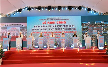 Cần Thơ đầu tư trên 12.000 tỷ đồng cho 18 công trình
