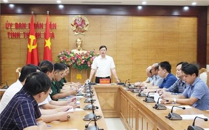 76 xã miền núi Thanh Hóa họp khẩn ứng phó bão số 9
