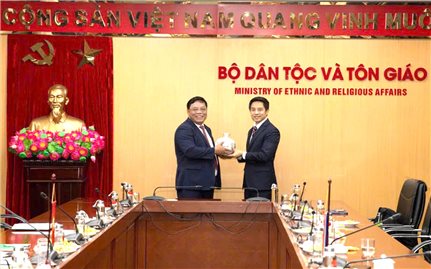 Bộ Dân tộc và Tôn giáo làm việc với Đoàn công tác của Thượng viện Vương quốc Thái Lan về công tác dân tộc