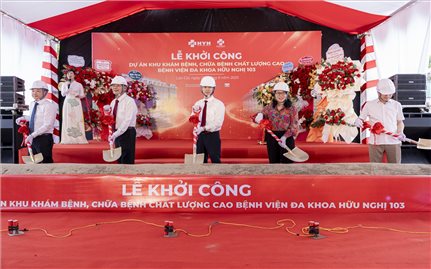 Khởi công Khu khám chữa bệnh chất lượng cao tại Lào Cai