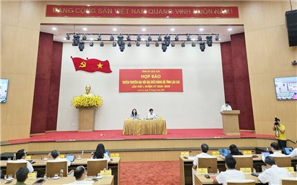 440 đại biểu chính thức tham dự Đại hội đại biểu Đảng bộ tỉnh Lào Cai lần thứ I