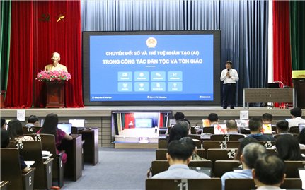 Chuyển đổi số và Trí tuệ nhân tạo trong công tác dân tộc và tôn giáo