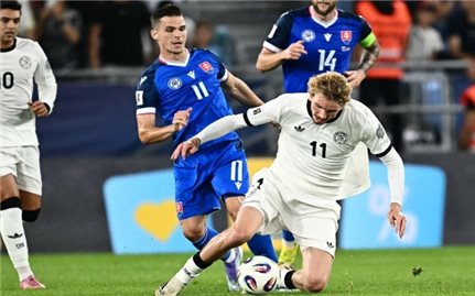 Vòng loại World Cup 2026: Đánh bại Đức 2-0 trên sân nhà, Slovakia gây sốc