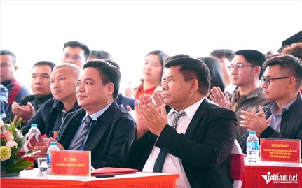 Thứ trưởng Y Thông dự lễ khởi công dự án đầu tư cơ sở vật chất cho Trường Dự bị đại học Sầm Sơn