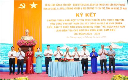 Nhân dân ngày càng hiểu sâu sắc về nhiệm vụ xây dựng và bảo vệ chủ quyền biển, đảo