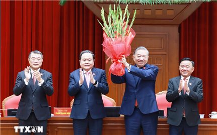 Đồng chí Tô Lâm được bầu giữ chức Tổng Bí thư Ban Chấp hành Trung ương Đảng khóa XIV