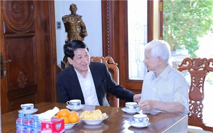 Chủ tịch nước Lương Cường thăm, chúc Tết, tri ân các đồng chí nguyên lãnh đạo Đảng, Nhà nước