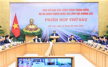 Thủ tướng: Triển khai các dự án đường sắt với mệnh lệnh hành động và trách nhiệm cao nhất