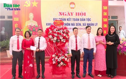 Người có uy tín - Hạt nhân đoàn kết, phát triển ở Nhân Lý