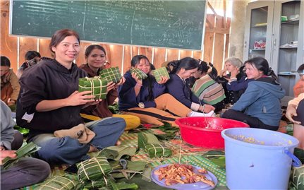 Ngày hội bánh chưng xanh ở vùng đồng bào DTTS tỉnh Quảng Ngãi