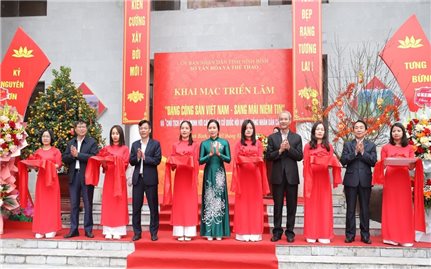 Ninh Bình: Khai mạc Triển lãm chuyên đề mừng Đảng, mừng Xuân Bính Ngọ 2026