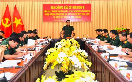 An Giang: Lực lượng vũ trang tăng cường kiểm tra an ninh, an toàn công tác chuẩn bị bầu cử