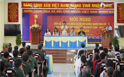 Tiếp xúc cử tri đặc khu Thổ Châu: Nâng cao đời sống Nhân dân và phát triển bền vững địa phương là ưu tiên số 1