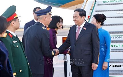 Chủ tịch Quốc hội Trần Thanh Mẫn bắt đầu thăm chính thức Cộng hòa Italy