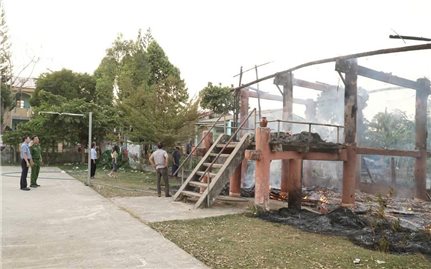 Cần giải pháp bảo vệ những ngôi nhà rông trước nguy cơ hỏa hoạn