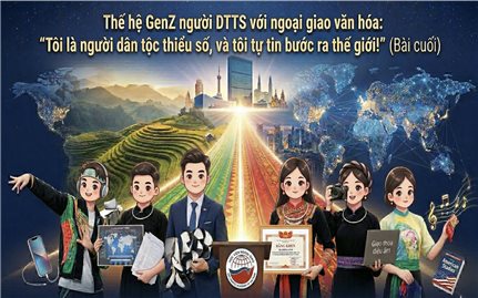 Thế hệ trẻ người DTTS với ngoại giao văn hóa: 