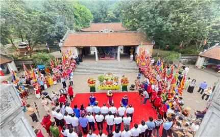 Thanh Hóa khai hội Đền Bà Triệu năm 2026
