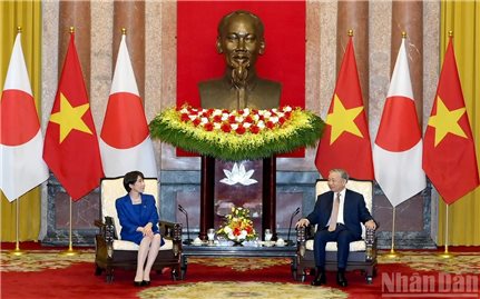 Tổng Bí thư, Chủ tịch nước Tô Lâm tiếp Thủ tướng Nhật Bản Takaichi Sanae