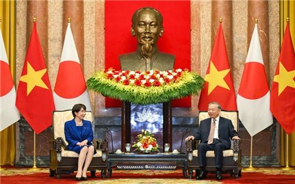 Tổng Bí thư, Chủ tịch nước Tô Lâm tiếp Thủ tướng Nhật Bản