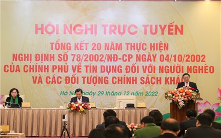 Nguồn vốn tín dụng chính sách giúp trên 42,8 triệu lượt hộ nghèo và đối tượng chính sách khác được vay vốn