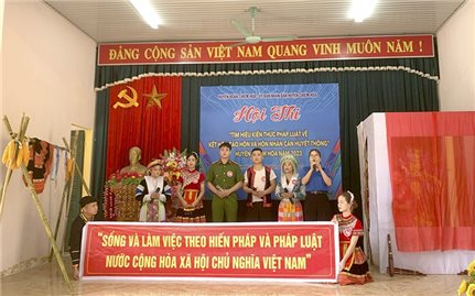 Chiêm Hoá (Tuyên Quang): Hơn 25 nghìn lượt người được tuyên truyền về tảo hôn và hôn nhân cận huyết
