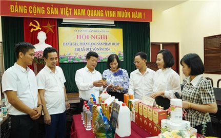 Thị xã Quế Võ (Bắc Ninh): Đánh giá, phân hạng sản phẩm OCOP năm 2024