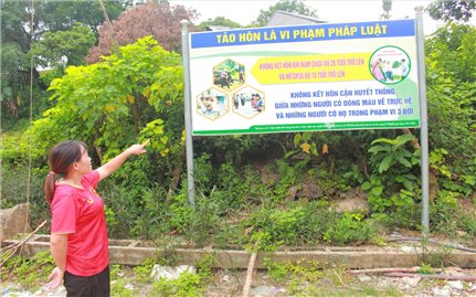 Thái Nguyên: Tuyên truyền việc đẩy lùi tình trạng tảo hôn và hôn nhân cận huyết thống đến đồng bào DTTS