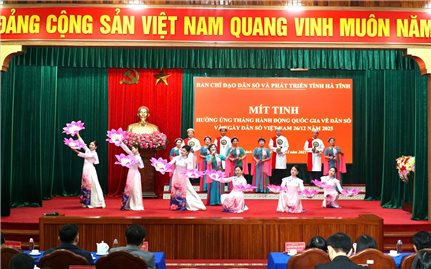 Chung tay hiện thực hóa mục tiêu dân số và phát triển bền vững tại Hà Tĩnh