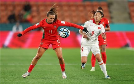 Thúc thủ trước Bồ Đào Nha, tuyển nữ Việt Nam chưa thể có bàn thắng tại World Cup nữ 2023