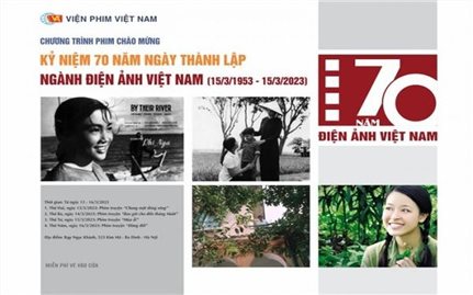 Triển lãm “Dấu ấn 70 năm Điện ảnh cách mạng Việt Nam” sẽ kéo dài đến ngày 6/4
