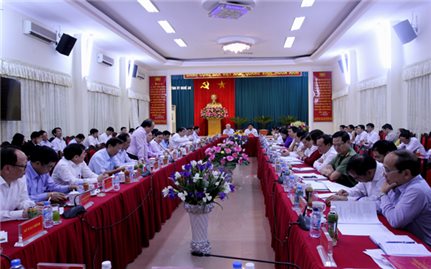 Bộ trưởng, Chủ nhiệm Đỗ Văn Chiến tháp tùng Tổng Bí Thư Nguyễn Phú Trọng thăm và làm việc tại Nghệ An