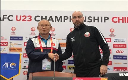 HLV Felix Sanchez: “U23 được tổ chức tốt và rất kỷ luật!“