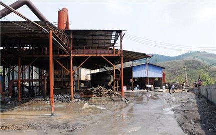 Lào Cai: Đình chỉ hoạt động nhà máy luyện kim màu Bản Lầu