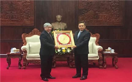 Bộ trưởng, Chủ nhiệm Uỷ ban Dân tộc Đỗ Văn Chiến thăm và làm việc tại Cộng hòa Dân chủ Nhân dân Lào