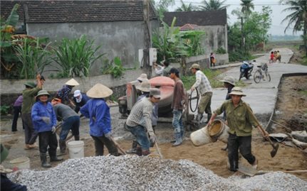 Xây dựng nông thôn mới ở Tân Kỳ (Nghệ An): Người có uy tín luôn thể hiện vai trò đầu tàu
