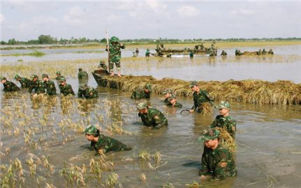 Phát huy truyền thống Anh hùng ở Đồn Biên phòng Long Khốt