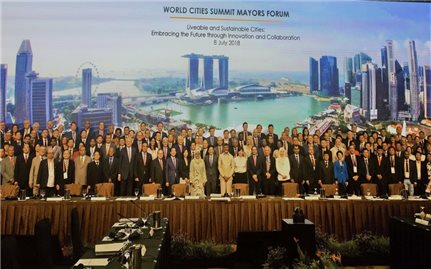 Việt Nam tham dự Diễn đàn Thị trưởng các thành phố trên thế giới 2018